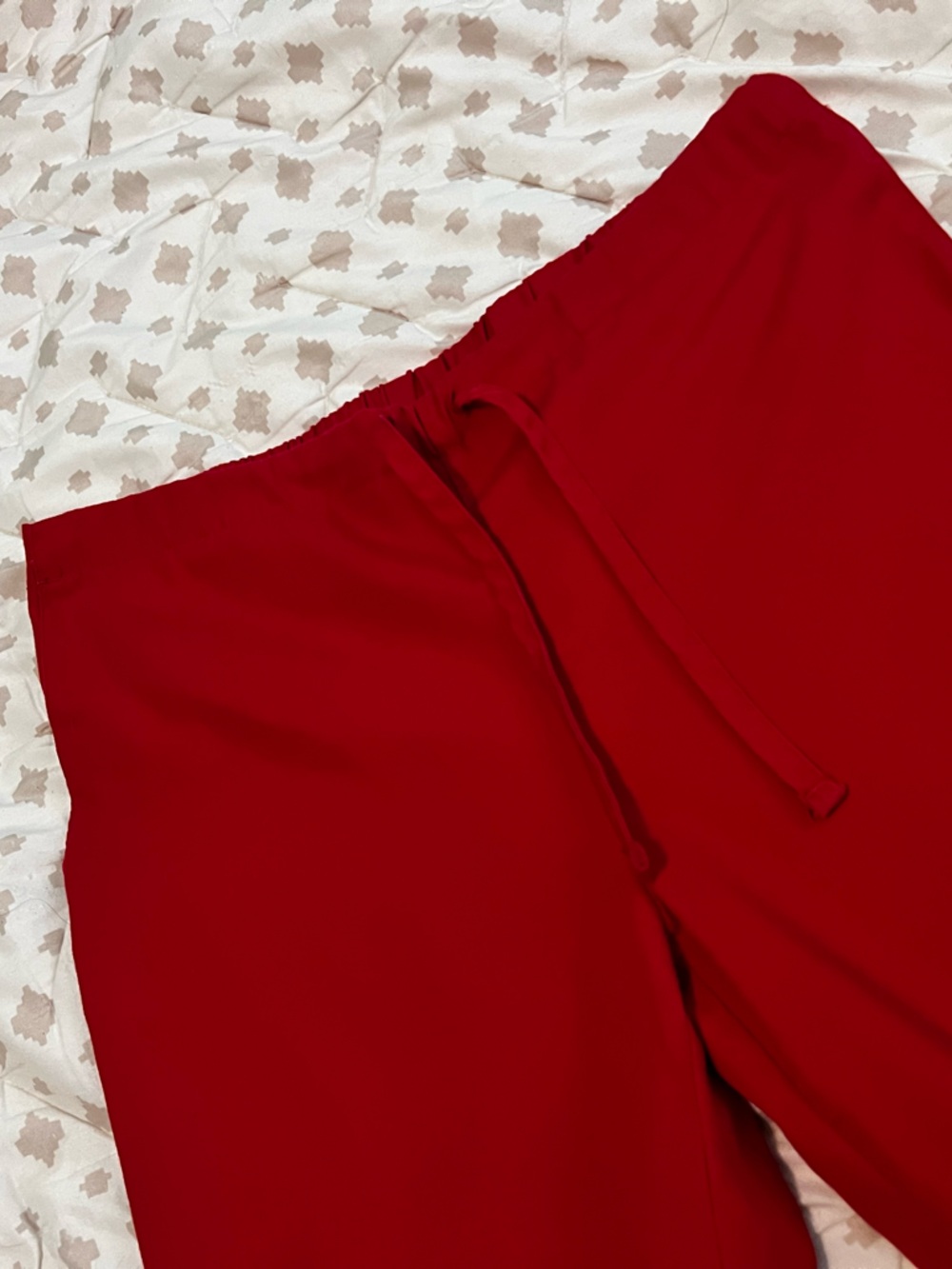 Cherokee Workwear Women's Red Scrub Pants